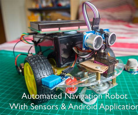 Automated Navigation Robot With Gas (MQ-2), Temperature & Humidity ...