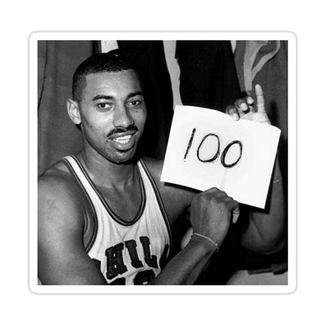 "Wilt Chamberlain 100 point game " Sticker for Sale by Hazblet | Nba ...