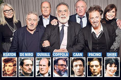 The Godfather cast reunite for screening of trilogy on film's 45th ...