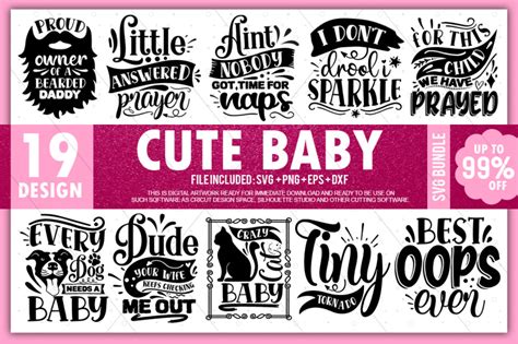 Baby Svg Bundle ,baby Onesie Svg, Cute Baby Sayings Svg, Baby Svg, New ...