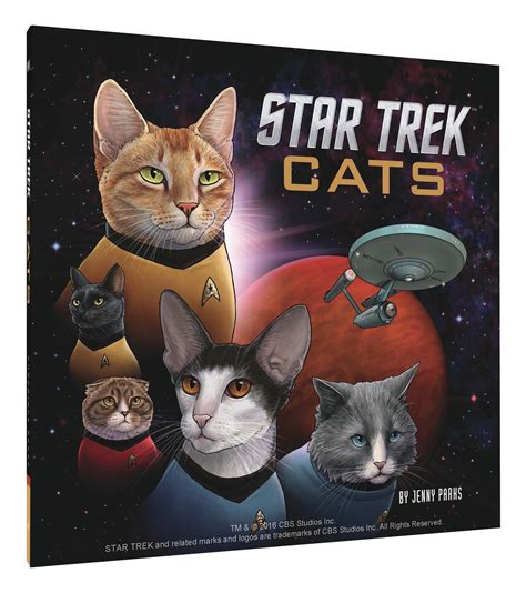 Amazon.com: Star Trek Cats: (Star Trek Book, Book About Cats) (9781452158419): Parks, Jenny: Books