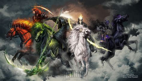 Four Horsemen of the Apocalypse by Tira-Owl on DeviantArt