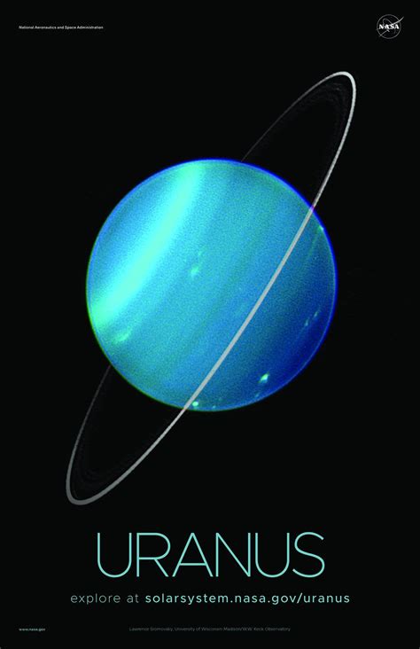 NASA URANUS POSTERS: Solar System Series - A3 / C | Nasa uranus, Nasa ...