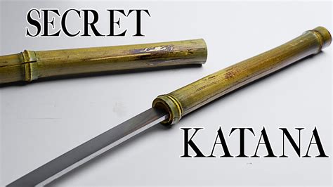 Forging a Hidden BAMBOO KATANA from a Giant Leaf Spring - YouTube