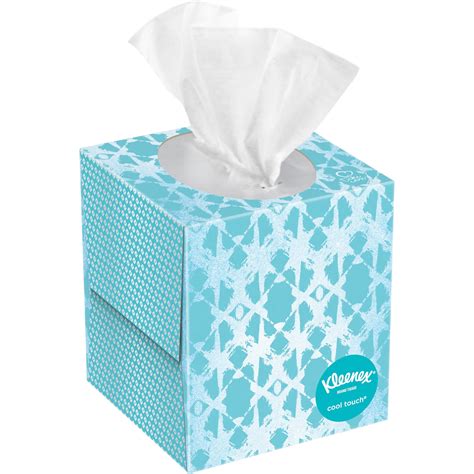 Kleenex, KCC29388CT, Cool Touch Facial Tissue, 27 / Carton, White - Walmart.com - Walmart.com