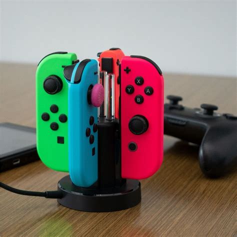 The Insten charging station for Nintendo Switch console controllers is ...