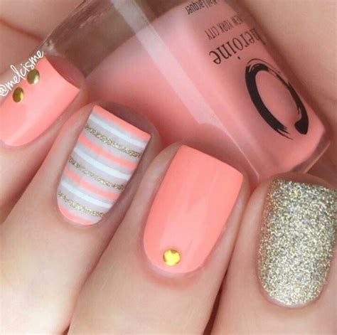 Pastel Peach Nail Polish - Peach Please | heroine.nyc # ...