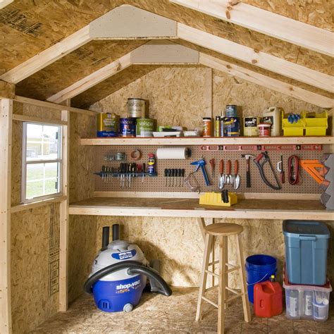 20+ Storage Shed Shelf Ideas - DECOOMO