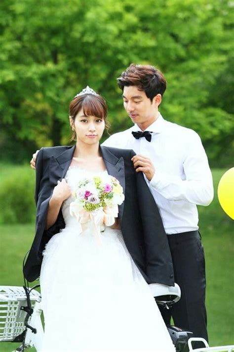 cute wedding couple korean