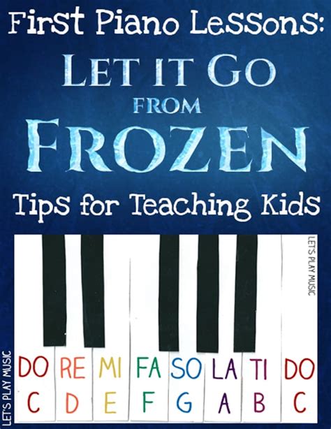 Easy Piano: Let It Go from Frozen - Let's Play Music