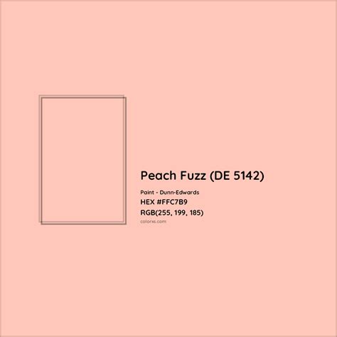 Dunn-Edwards Peach Fuzz (DE 5142) Paint color codes, similar paints and colors - colorxs.com