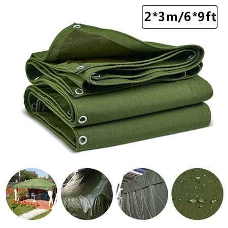 Comaie Heavy Duty Tarps Waterproof Ground Tent Trailer Cover Tarpaulin ...