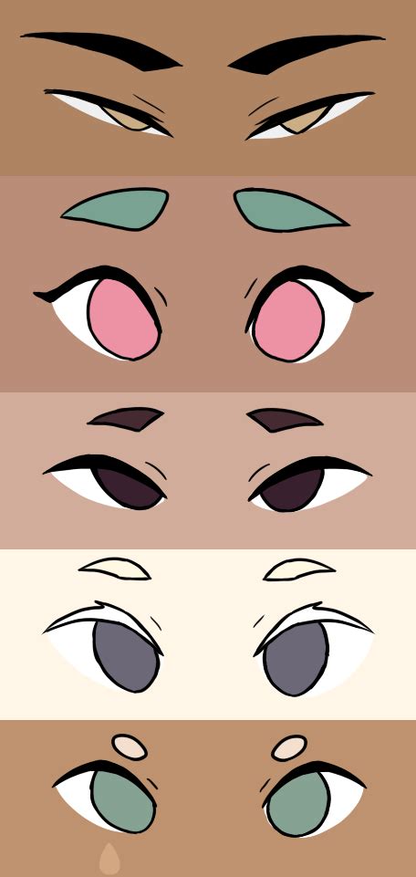 Siren Eye Shapes by koala-bears on DeviantArt