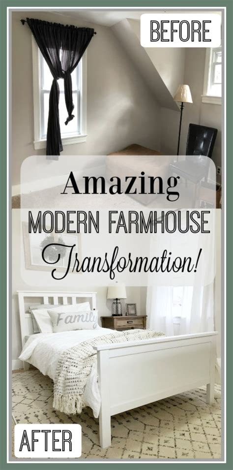 AMAZING Modern Farmhouse Bedroom Makeover! - Alysea Vega