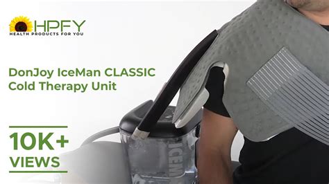 DonJoy IceMan CLASSIC Cold Therapy Unit | Get flat 10% Off* | Shop Now Don't Miss Out! - YouTube