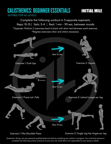 Calisthenics Workout: Beginner Essentials in 2024 | Calisthenics ...