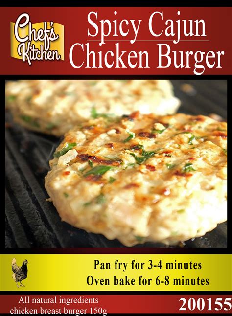 Spicy chicken burgers 150g x 2 – Korat Chef