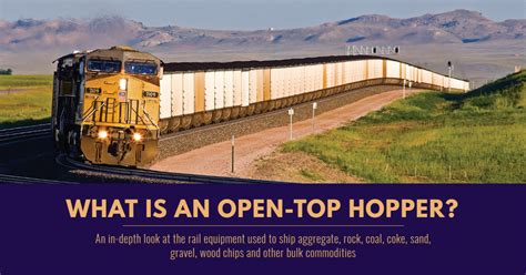 UP: What Is an Open-Top Hopper Rail Car?