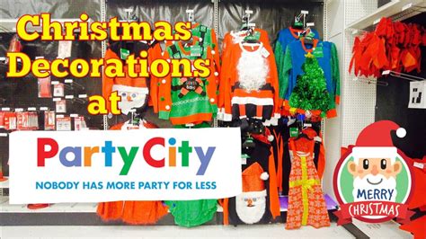 Party City Christmas Decor🎄2021 | Holiday Home Decor, Costumes, Santa Belongings & More - YouTube