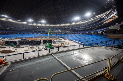 Here are exclusive new photos inside the Rogers Centre renovations in Toronto