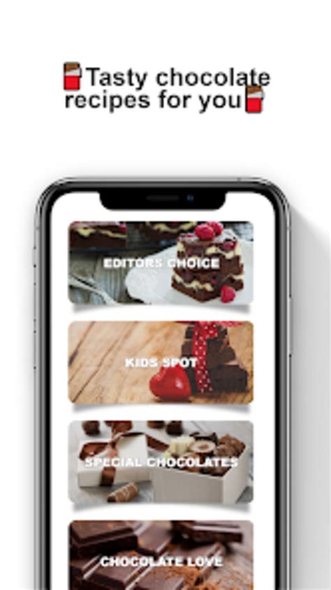 Chocolate Recipes App for Android - Download