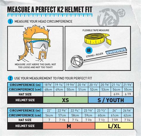 Kid Helmet Size Chart