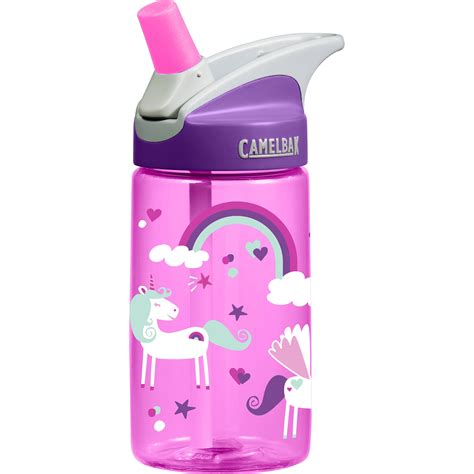 CAMELBAK eddy Kids Water Bottle (12 fl oz, Unicorns) 53861 B&H