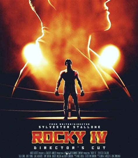 Upcoming Director's Cut of ROCKY IV Poster Shared By Sylvester Stallone ...