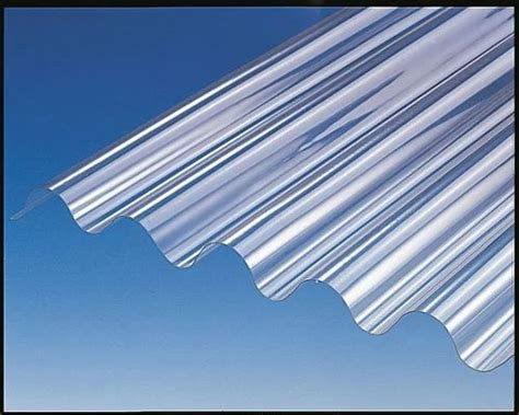 Polycarbonate Corrugated Plastic Sheet at Rs 800/square meter in ...