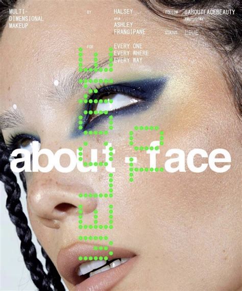 HALSEY – About-face Beauty Collection 2020 in 2021 | Halsey, Beauty face, Face