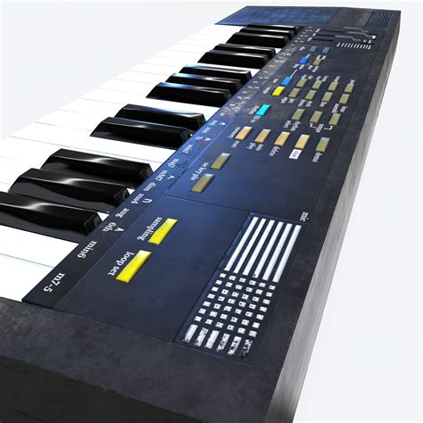 Synthesizer - 3D Model by Daniel Mikulik