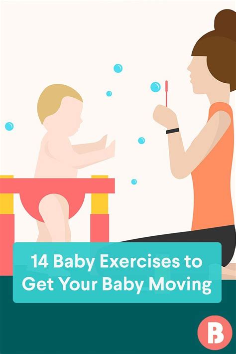 14 Baby Exercises to Get Your Baby Moving | Baby workout, Baby health ...