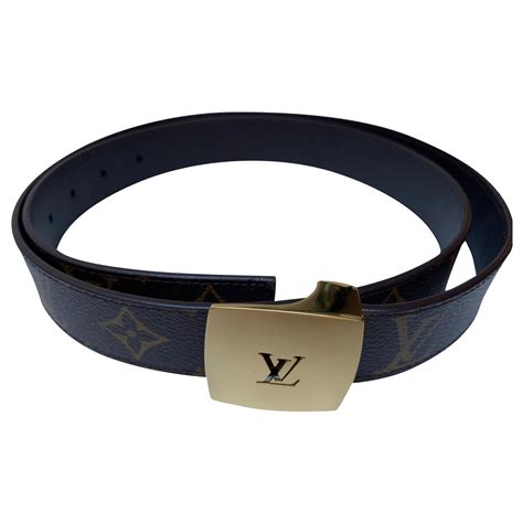 Louis Vuitton Men's Belt Brown Leather ref.150674 - Joli Closet