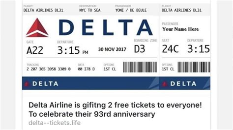 Watch out for Facebook scam promising two free airline tickets | abc13.com