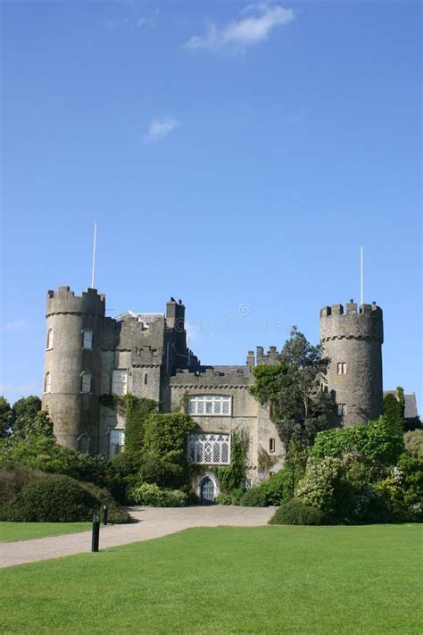 Malahide Castle stock photo. Image of malahide, history - 15796350