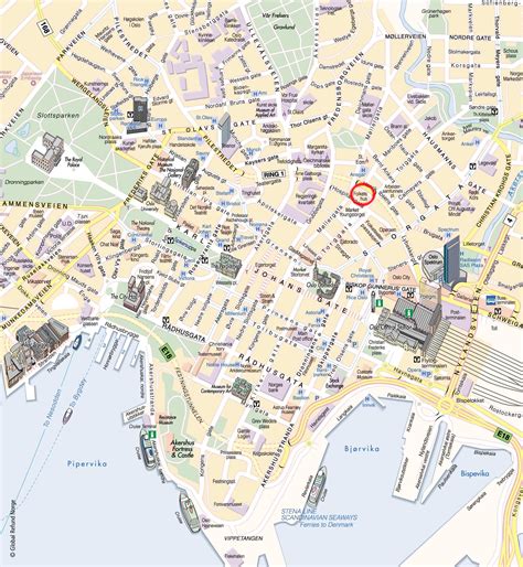 Printable Map Of Oslo Norway - Printable Maps