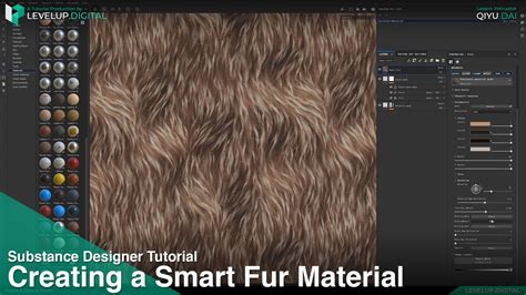 Creating a Smart Fur Material | QiYu Dai