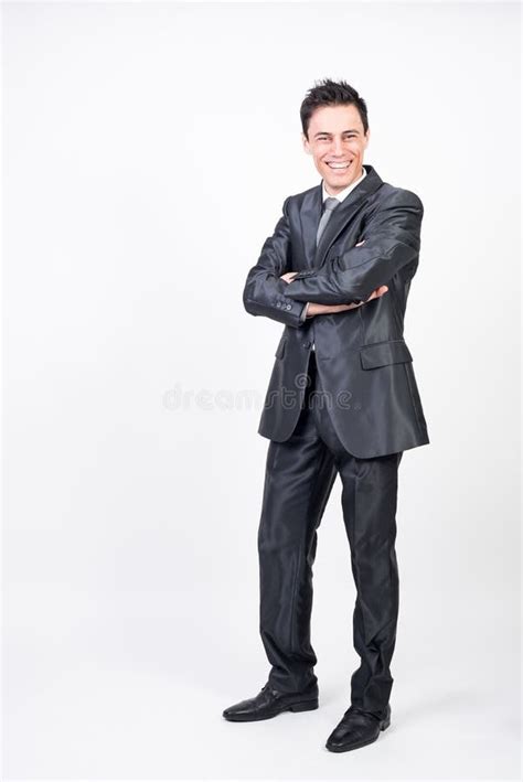 Laughing man in suit stock photo. Image of joke, professional - 178601064