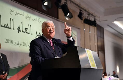 Mahmoud Abbas, Re-elected as Fatah Leader, Moves to Solidify Power - The New York Times