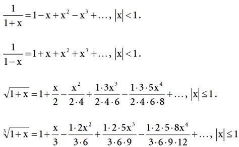 Binomial Series Expansion