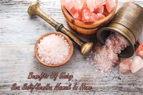 9 Benefits Of Using Sea Salt/Sendha Namak In Home | My Decorative