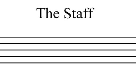 Music Theory: The Staff, Treble Clef and Bass Clef