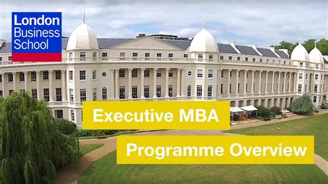 London Business School Executive MBA Program Details | Vikings Career