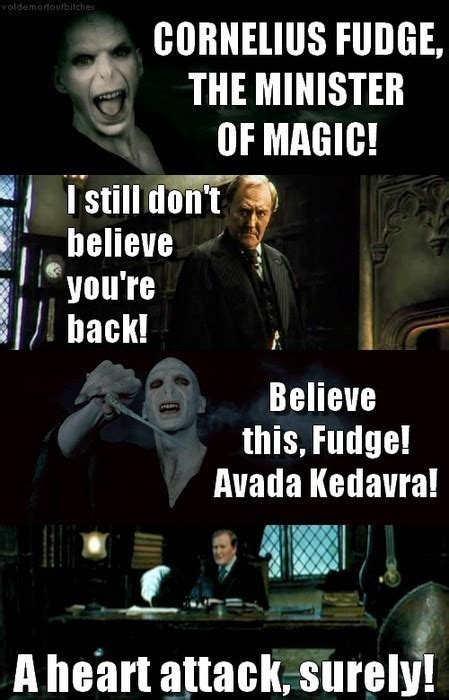 Fudge is in Denial - Harry Potter Photo (16961241) - Fanpop