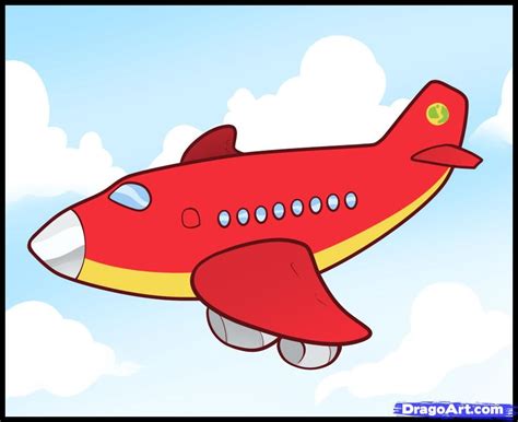 Airplanes Drawings For Kids