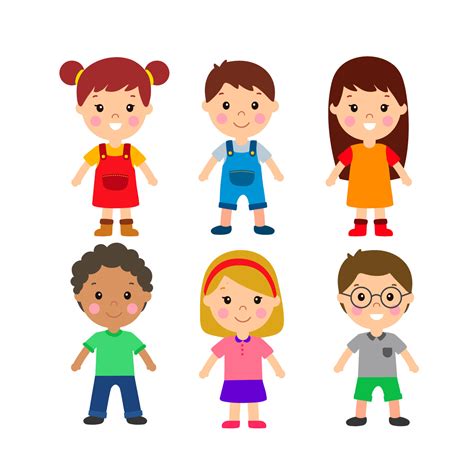 Kids Characters Svg