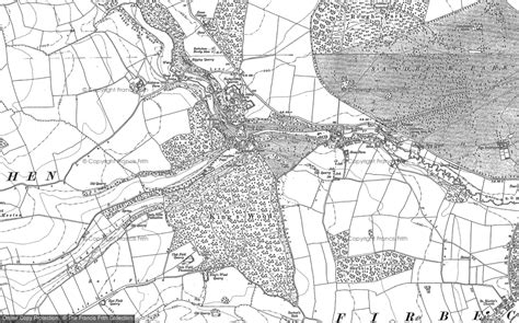 Historic Ordnance Survey Map of Roche Abbey, 1890 - 1901