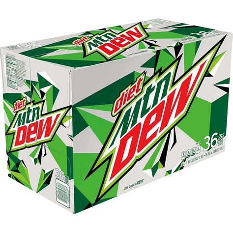 Diet Mountain Dew (12 fl. oz., 36 pk.) - Walmart.com