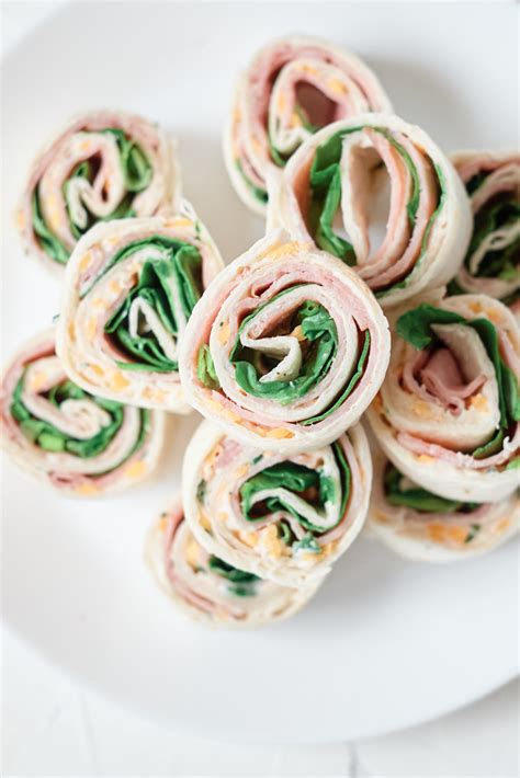 Ranch Cream Cheese Ham Roll Ups - Recipes From A Pantry