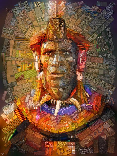 THE AFRICAN BRICKS "Shaka Zulu" (Limited edition fine art prints) | tsevis